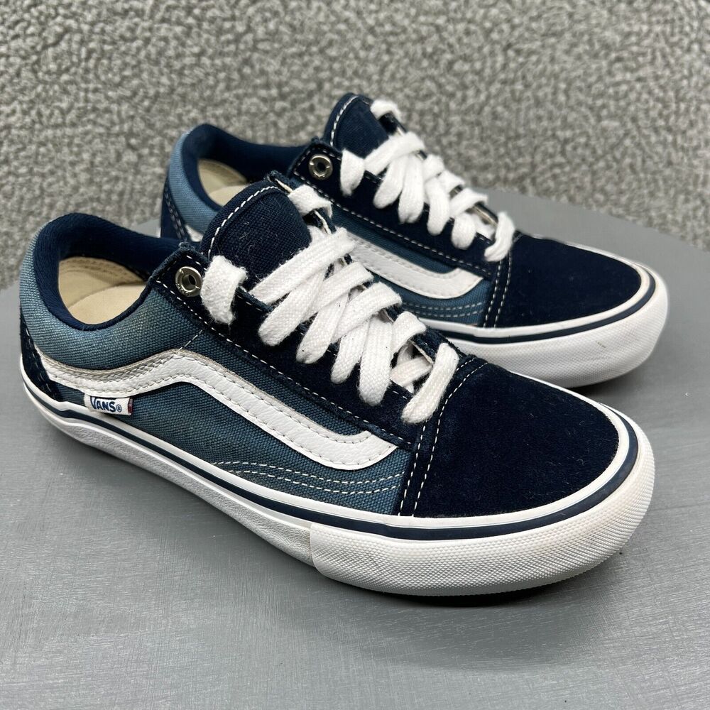 VANS Old Skool Pro Men's Sneakers | Blue Mens Size 4.0 | VN000ZD4Y28 | EUC